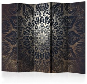 Διαχωριστικό με 5 τμήματα - Spider Web (Brown) II [Room Dividers] 225x172