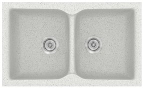 Sanitec Classic 322 Granite White Νεροχύτης
