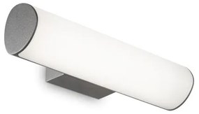 Απλίκα Φωτιστικό Τοίχου LED 9,5W Ανθρακί ΙΡ44 3000Κ Etere 246925 Ideal Lux 246925