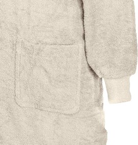 vidaXL Φούτερ-κουβέρτα KINN Κρεμ L Βαμβάκι