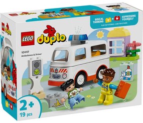Lego 10447 Duplo Ambulance &amp; Driver για 2+ Ετών 19τμχ