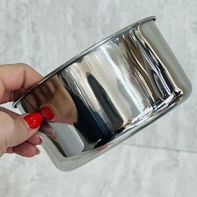 Σετ 2 Δοχεία Φαγητού Inox 1600ml σε Διάφορα Χρώματα - Πράσινο