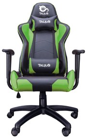 Καρέκλα Παιχνιδιού Talius Gecko V2 Μαύρο Πράσινο Μαύρο/Πράσινο