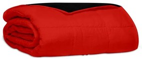 Κουβερλί Μονό 160x240 Βαμβακερό Μονόχρωμο Sunshine Home Percale P031-6 Red