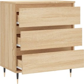 vidaXL Συρταριέρα Sonoma Δρυς 60x35x70 εκ. Επεξεργασμένο Ξύλο