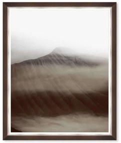 Κάδρο Tyrol Aerial View FA13474 80x100cm Black-White MindTheGap Vertical Wood, Glass