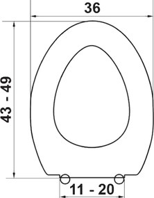 Elvit Capri Polyester 0099 - Κάλυμμα Λεκάνης