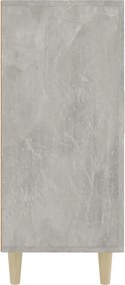 vidaXL Ντουλάπι Γκρι Σκυροδέματος 90x34x80 εκ. Επεξεργασμένο Ξύλο