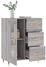 vidaXL Ντουλάπι Γκρι Sonoma 69,5 x 34 x 90 εκ. από Επεξεργασμένο Ξύλο