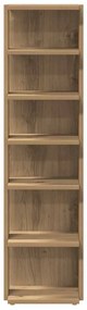 vidaXL Παπουτσοθήκη Χρώμα Αρτισιανή Δρυς 28x27x102 εκ. Επεξ. Ξύλο