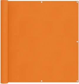 vidaXL Οθόνη Μπαλκονιού Πορτοκαλί 120 x 200 cm