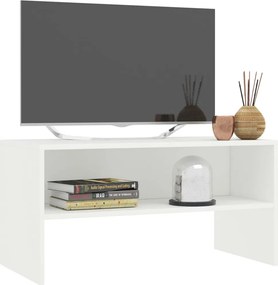 vidaXL Έπιπλο Τηλεόρασης Λευκό 80 x 40 x 40 εκ. από Επεξ. Ξύλο
