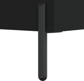 vidaXL Ντουλάπι Μαύρο 34,5x32,5x90 εκ. Επεξεργασμένο Ξύλο