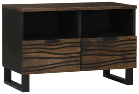 vidaXL Έπιπλο Τηλεόρασης Καφέ 70 x 33 x 46 εκ Μασίφ ξύλο μάνγκο