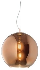 Κρεμαστό Φωτιστικό Οροφής 1xE27 Χαλκός Φ20cm Nemo 250328 Ideal Lux 250328