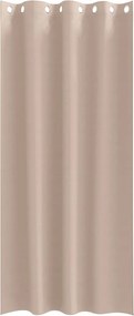 vidaXL Κουρτίνες Μαύρης Ύφανσης με Δαχτυλίδια 2 pcs Taupe