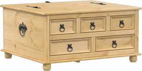 vidaXL Storage Box CORONA Honey Large