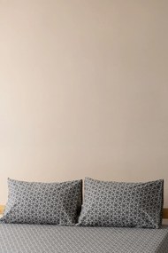 Stewehome Σετ 2 τεμαχίων μαξιλαροθήκες από 100% βαμβάκι Γκρι 50x70 cm