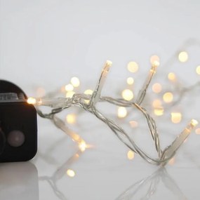 Magic Christmas Σειρά 100 LED Θερμό Λευκό 7.95m Με 8 Προγράμματα IP44 Διαφανές Καλώδιο 600-11561