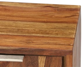 vidaXL Έπιπλο Τηλεόρασης Μελί 118 x 30 x 40 εκ. Μασίφ Ξύλο Ακακίας