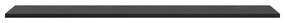 vidaXL Δίσκος Βιβλιοθήκης 4 pcs Μαύρο 100 x 40 x 1.5 εκ. Μοριοσανίδα