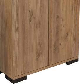 Ντουλάπι Yven oak μελαμίνης 65x32x83εκ 65x32x83 εκ.