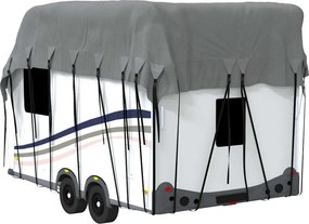 vidaXL Κάλυψη οροφής τροχόσπιτου Γκρι 600x300 cm Μη υφασμένο ύφασμα
