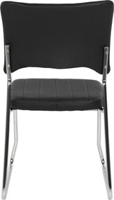 ΚΑΡΕΚΛΑ QUENTI HM1071.01 ΜΑΥΡΗ 47x54x84 εκ.