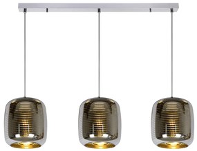 Φωτιστικό Κρεμαστό Lucide 70483-03-11 ERYN Χρώμιο (Chrome)|Χρυσό Χρώμα (Gold Coloured)