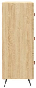 Συρταριέρα Sonoma Δρυς 69,5 x 34 x 90 εκ. από Επεξεργ. Ξύλο - Καφέ