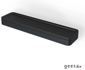 Εταζέρα με  Σχισμή Αποστράγγισης 26*6,5*2,5 εκ. Geesa Frame Black Matt 8805-400