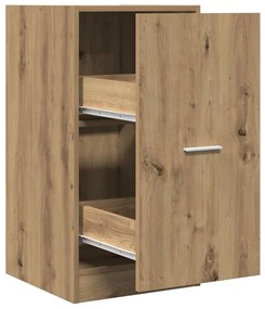 vidaXL Συρταριέρα Γενικής Χρήσης Αρτισιανή Δρυς Επεξ. Ξύλο