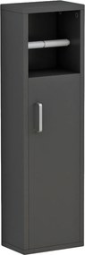 ΝΤΟΥΛΑΠΙ ΜΠΑΝΙΟΥ DAMIEN HM9025.11 ΜΕΛΑΜΙΝΗ ΑΝΘΡΑΚΙ 20x13x70Yεκ.