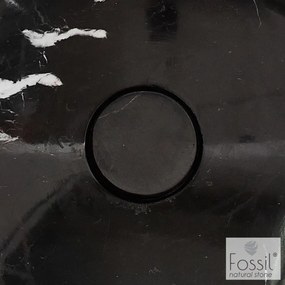 Fossil TPD01-400 Κάλυμμα Βαλβίδας Μαύρο Carrara Nuovo