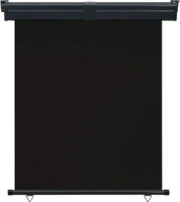 vidaXL Σκίαστρο Βεράντας Πλαϊνό Μαύρο 145 x 250 εκ.