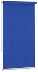 vidaXL Στόρι Σκίασης Ρόλερ Εξωτερικού Χώρου Μπλε 120 x 230 εκ. HDPE