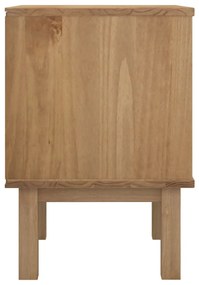 vidaXL Κομοδίνο OTTA 45x39x57 εκ. από Μασίφ Ξύλο Πεύκου