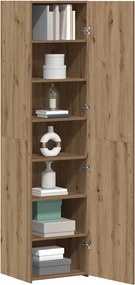 vidaXL Highboard Artisan Oak 45 x 42,5 x 185 εκ.