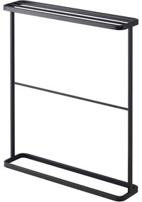 Κρεμάστρα Πετσετών Δαπέδου LBTYMZK7466 65x15x75cm Black Yamazaki Steel