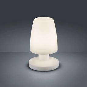 Επιτραπέζιο Φωτιστικό Επαναφορτιζόμενο R57051101 Dora SMD-LED Ip44 D13x20,7cm White RL Lighting
