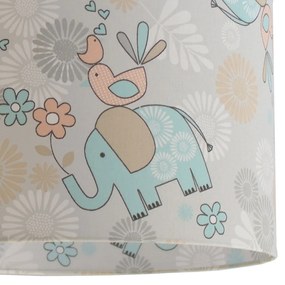 Παιδικό φωτιστικό οροφής VEIS Elephants Grey