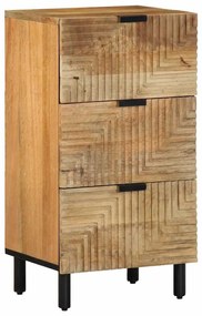 Sideboard καφέ 40x33x75 cm μασίφ ξύλο Mango - Καφέ