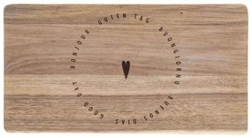 Επιφάνεια Κοπής Good Day LBTRD0014270 26,5x14cm Natural Raeder Wood