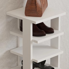 Shoe Cabinet Ayka - White White