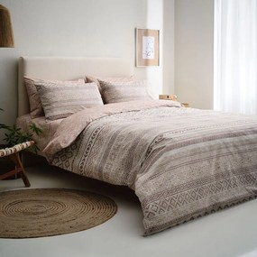 Κουβερλί Amorgos-2 Terracotta Vesta Home Υπέρδιπλo 230x260cm Βαμβάκι-Πολυέστερ
