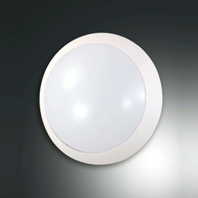 Φωτιστικό Οροφής - Τοίχου Wigton 3227-61-102 White Fabas Luce Πλαστικό