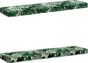vidaXL Μαξιλάρια Πάγκου 2 Τεμαχίων VUGHT 2 pcs 100% Πολυεστέρας