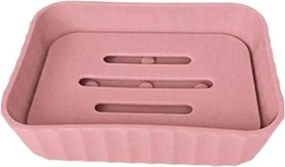 Σαπουνοθήκες μπάνιου πλαστικές - Σετ 9pcs - Pink - 21748