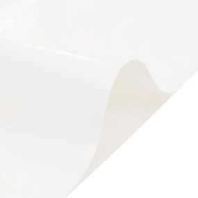 vidaXL Μουσαμάς Λευκός 1,5 x 6 μ. 650 γρ./μ²