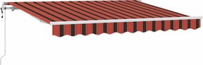 vidaXL Σκηνίτσα Αναδιπλούμενη Πορτοκαλί 300 x 200 cm ύφασμα